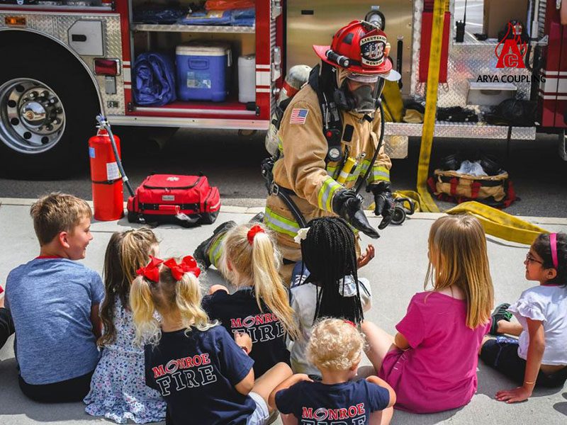 آموزش ایمنی آتش سوزی به کودکان